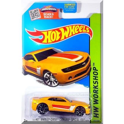 Hot Wheels - '13 HW Chevy Camaro SE: '15 Muscle Mania #232/250 *Yellow Edition*