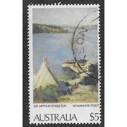 AUS 1974 $5.00 'MC MAHONS POINT' FINE USED (EBID68-006)