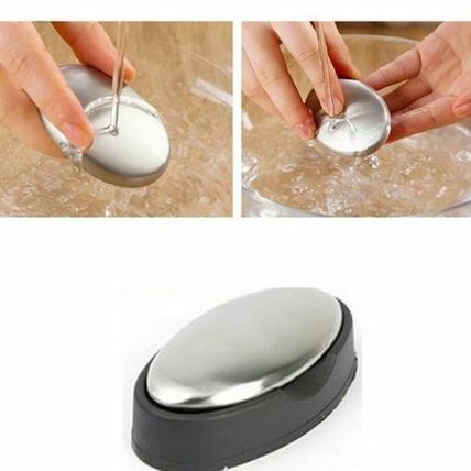 Cute Oval Effective Odour Removal Cleaner Stainless Steel Soap Pet Odor Remover