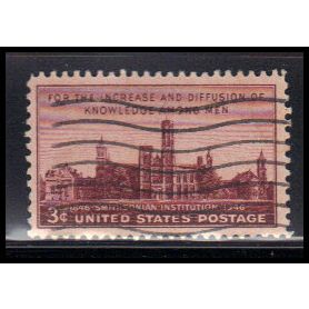 Used 943 3c Smithsonian Fine KA7828