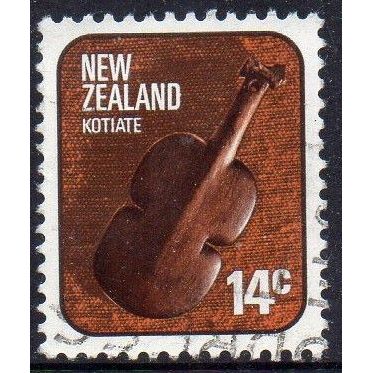 New Zealand 1976 Definitives - Maori Crafts - Kotiate 14c Used