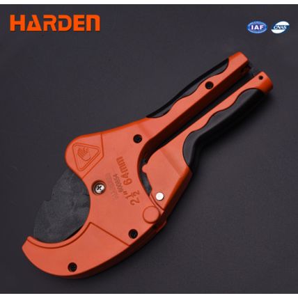 HARDEN PP, PE, PU, PVC pipe cutter soft grip cut pipes up to 63mm (HAR 600854)