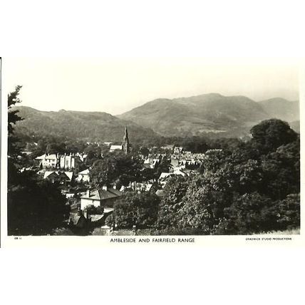 Westmorland AMBLESIDE Fairfield Range Postcard (Chadwick GB/14)