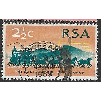 1969 SG 297 - fine used (o) - DURBAN