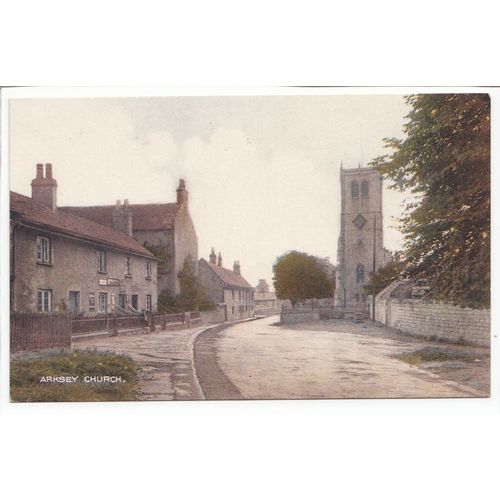 Arksey Church Nr Doncaster Postcard South Yorkshire
