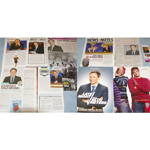 SETH MYERS 41x Clippings SNL+