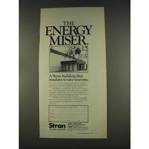 1977 Stran Buildings Ad - The Miser