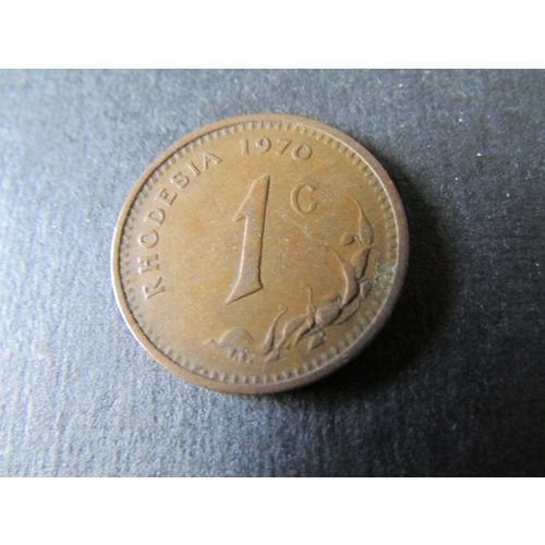 1970 RHODESIA 1 CENT FREE POST. AAZ