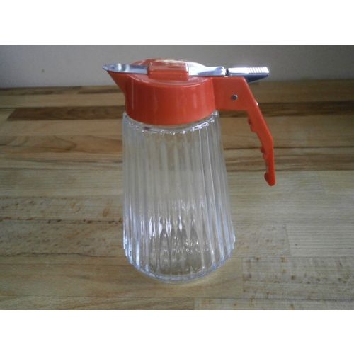 Spanish Valira Glass Syrup / Honey Pouring Dispenser Jug