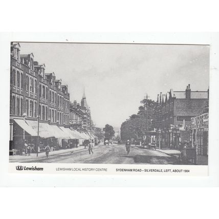 Sydenham Road Silverdale Lewisham History Centre Reproduction Postcard London