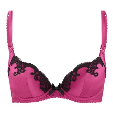 AGENT PROVOCATEUR Molly Bra Pink/Black Size UK 36D BNWT (RARE & COLLECTABLE)