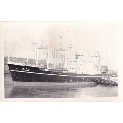 Satsuma Maru Mitsui Steamship Company Tokyo Japan Ship Plain Back Postcard Photo