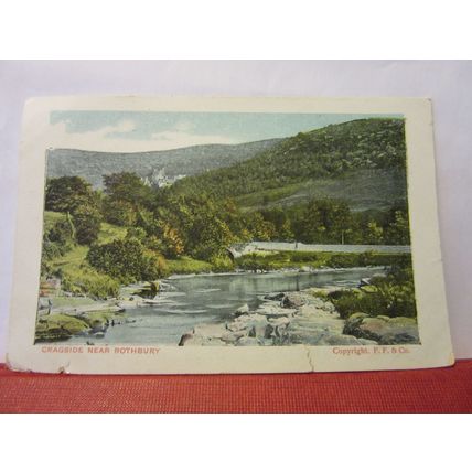 CRAGSIDE near ROTHBURY, NORTHUMBERLAND unused antique postcard by F. Frith =