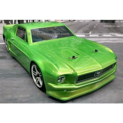 Custom Painted 1968 Ford Mustang Lightning EPX Drift 1/10 4WD RC Drift Car RTR