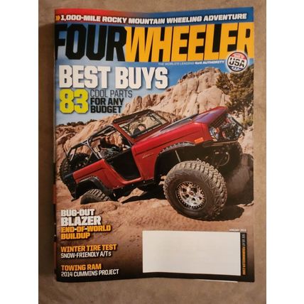 Four Wheeler Magazine January 2015 – Best Buys: 83 Cool Parts for Any Budget