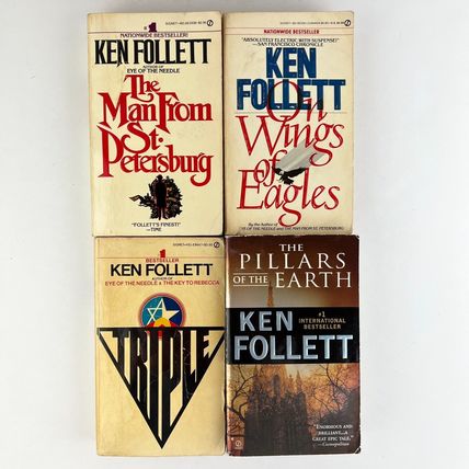 Ken Follett Paperback 4 Book Lot #1
