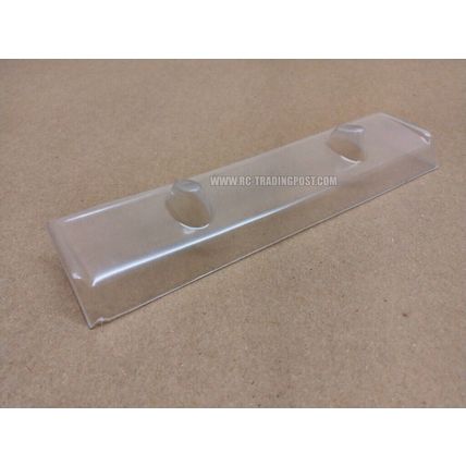 Clear RC Car Spoiler/Wing For 1/10 RC Touring Drift Cars (7.5"L X 1.6"W X 1"H)