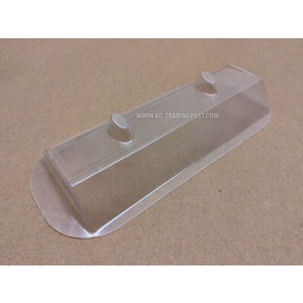 Clear RC Car Spoiler/Wing For 1/10 RC Touring Drift Cars (7.5"L X 1.6"W X 1"H)