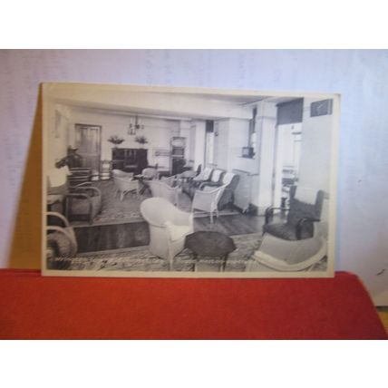 LOUNGE, SOMERSET LEGION HOUSE, WESTON-SUPER-MARE unused vintage postcard =