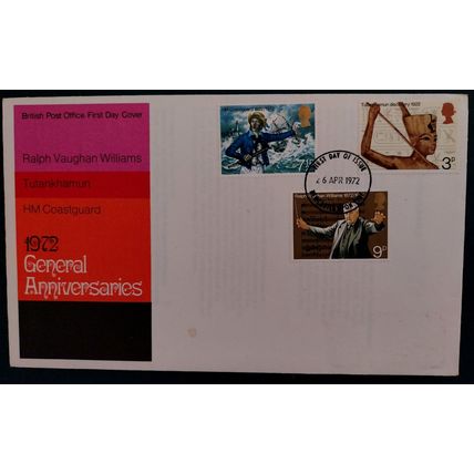 GB 1972 General Anniversaries FDC Newcastle pm