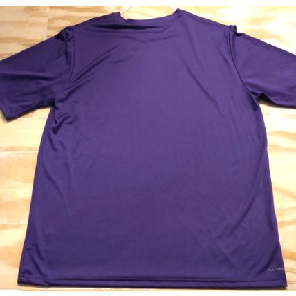 Reebok Playdry Men's Large Petunia Short Sleeve Vector Tee Athletic Sport NWT