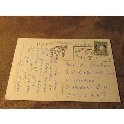 Valentines Ireland Comic Humour Postcard - Visitors & The Irish Jaunting Car v2