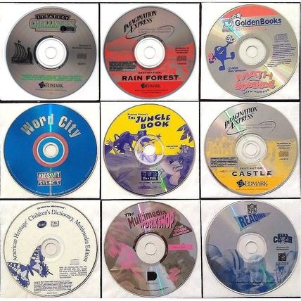 KIDS LOT #18 MAC 1993-96 - 9 Vintage CDs