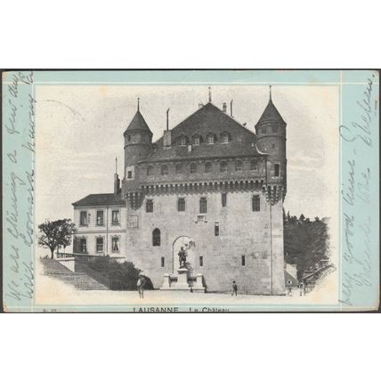 Le Château, Lausanne, Vaud, 1903 - CPA
