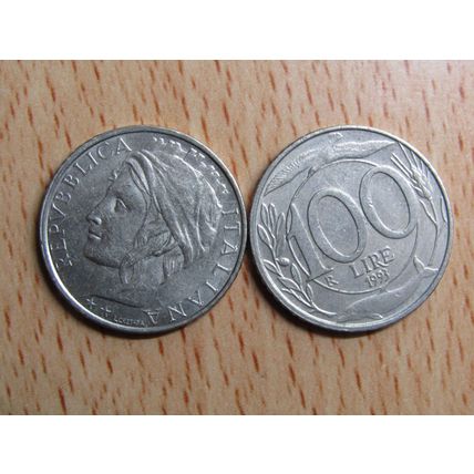 Italy 1993 100 Lire Coin