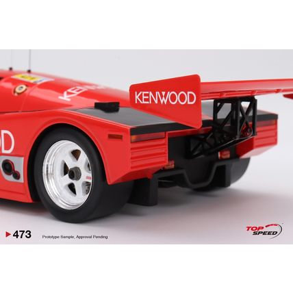 PORSCHE 962 CK6 NO.10 PORSCHE KREMER RACING 1990 LE MANS - TOPSPEED TS0473 1/18