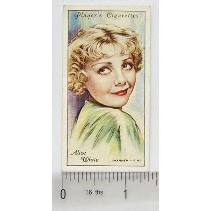 1934 Players Film Stars 2nd Series No. 48 Alice White