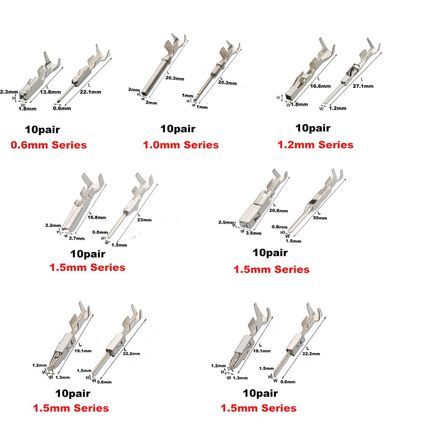 620Pcs Metri-Pack Pins Kit, AYZAR001