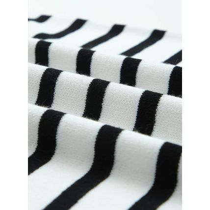 White Striped Tube Spaghetti Strap Knitted Tank Top