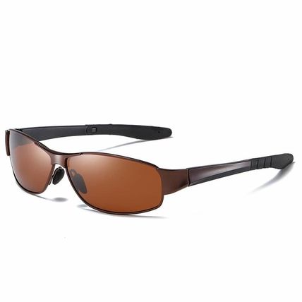 Men's Square Polarized Sunglasses