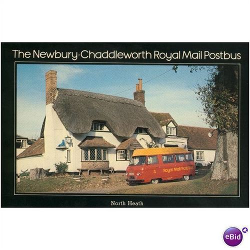 GB Postcard - Postbus - Newbury - Chaddleworth (unused)