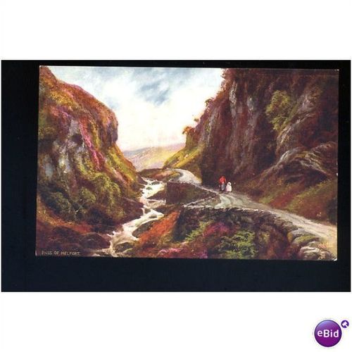 TUCK OILETTE Postcard 7136 "Pass of Melfort"