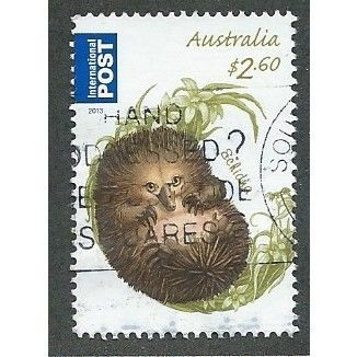 AUS 2013 $2.60 ' BUSH BABIES -ECHIDNA' FINE USED (EBID37-160)