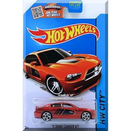 Hot Wheels - '11 Dodge Charger R/T: HW City 2015 - The Fast 4 #2/4 *Kroger Excl*