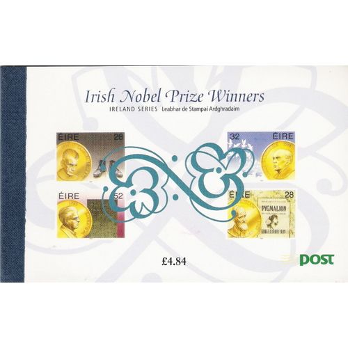 Mi MH 27 (**): Irish Nobel Prize Winners.