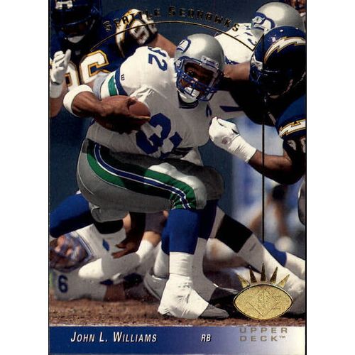 1993 Upper Deck SP Football John L. Williams #252
