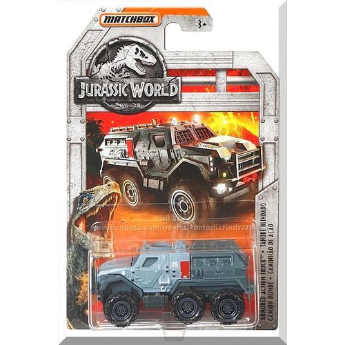Matchbox - Armored Action Truck: Jurassic World - Fallen Kingdom (2018) *Gray*