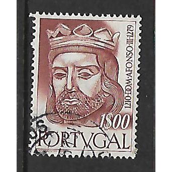 PORTUGAL 1955 PORTUGUESE KINGS 1e BROWN SG 1126 FINE USED