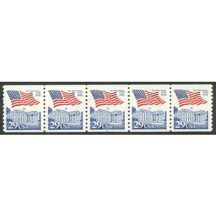 2609 29c U.S. Flag Over White House Fine MNH PNC 2/5 V0810