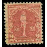 Used 688 2c Battle of Braddock Fine M07157