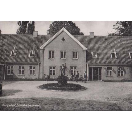 Ringsted Vanrehjemmet Denmark Real Photo Postcard