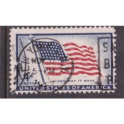 United States 1957 Stars and Stripes Fine Used SG 1096 VGC