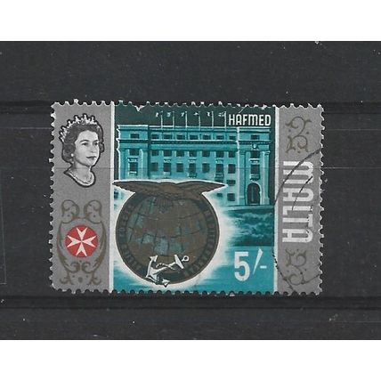 Malta.SG346 5s HAFMED (Allied forces,Mediterranean).Fine Used.Apr25b