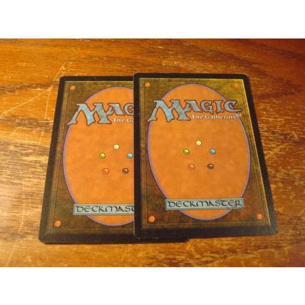 Magic The Gathering, MTG, 2-Cards, 1996, SHADOW GUILDMAGE, ex/nm