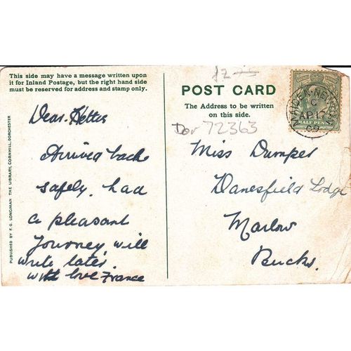 Dorchester High West Street Dorset Postcard (DOR72363),
