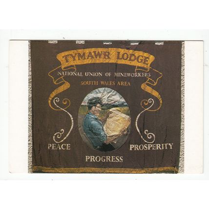 Tymawr Lodge Miners NUM South Wales Area Modern Postcard